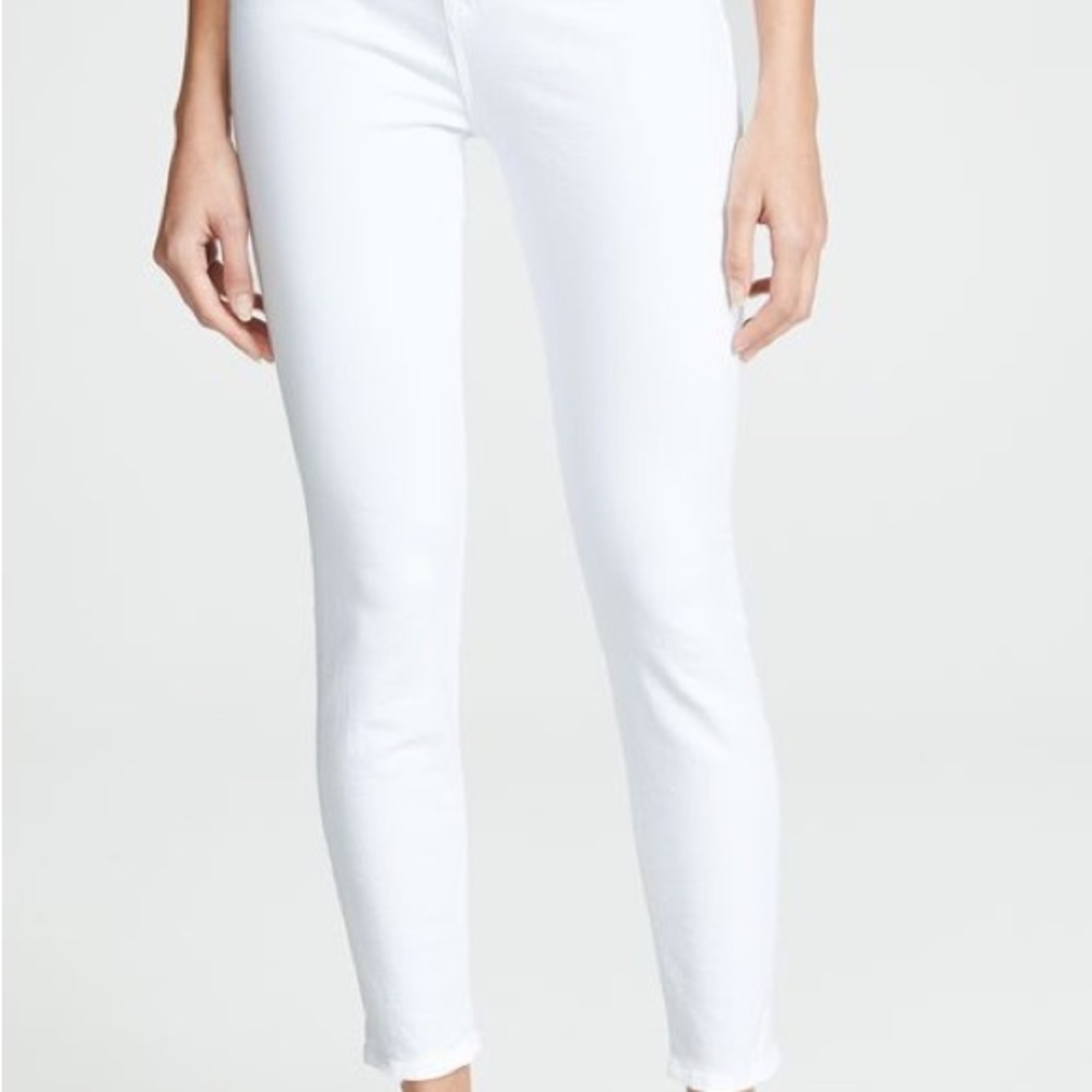 Frame Denim Women's White Skinny Jeans